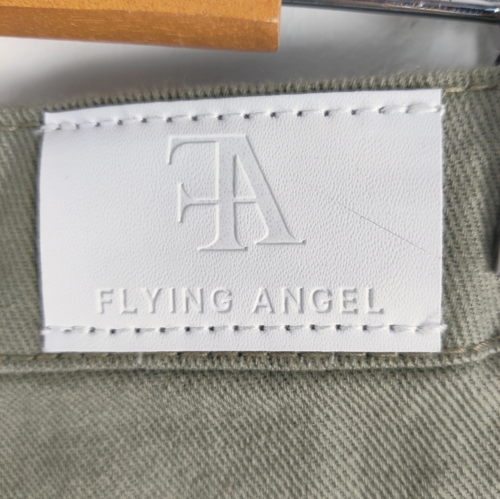 Flying Angel Women's Cargo Pants Olive Size 3/26 - Picture 4 of 10